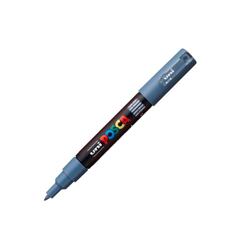 (285296000) POSCA MARCADOR PC-1M NO PERMANENTE PUNTA FINA 0.7-1MM GRIS PIZARRA (285296000) POSCA MARCADOR PC-1M NO PERMANENTE PUNTA FINA 0.7-1MM GRIS PIZARRA