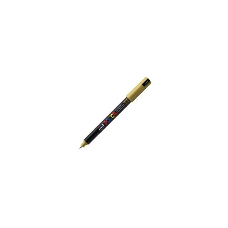 (289876000/317891000) POSCA MARCADOR PC-1MR NO PERMANENTE PUNTA EXTRAFINA 0.7MM ORO (289876000/317891000) POSCA MARCADOR PC-1MR NO PERMANENTE PUNTA EXTRAFINA 0.7MM ORO