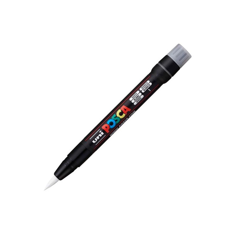 (300327000) POSCA MARCADOR PCF-350 NO PERMANENTE PUNTA ACRÍLICA ESTILO PINCEL BLANCO (300327000) POSCA MARCADOR PCF-350 NO PERMANENTE PUNTA ACRÍLICA ESTILO PINCEL BLANCO