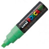 (300467000) POSCA MARCADOR  PC-8K NO PERMANENTE PUNTA BISELADA 8.0MM VERDE CLARO