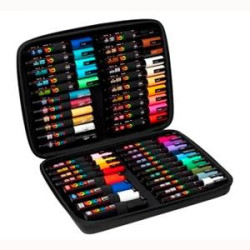 (302422304) POSCA MALETÍN PREMIUM NEOPRENO MARCADOR  SURTIDO 40P