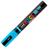 (311787000) POSCA MARCADOR PC-5BR BRUSH PUNTA M SEMIFLEXIBLE AZUL CLARO
