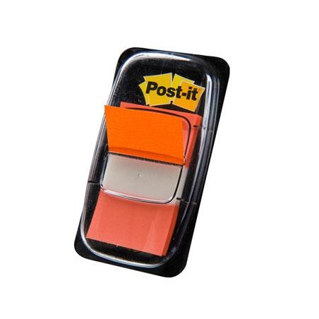 (7000144932 / 680-4) POST-IT INDEX 680 DISPENSADOR 1X50 NARANJA -12U-