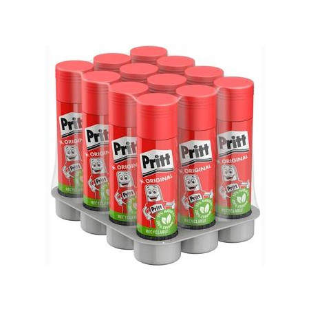 (1584625/500605) PRITT PEGAMENTO EN BARRA 22GR TRANSPARENTE PACK -12 UD-