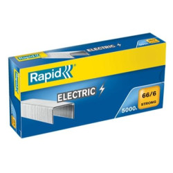 (24867800) RAPID GRAPAS STRONG 66/6 ELECTRIC GALVANIZADAS -CAJA DE 5000-