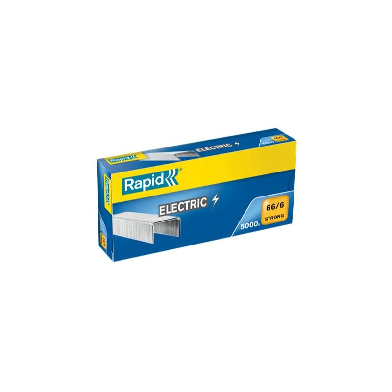 (24867800) RAPID GRAPAS STRONG 66/6 ELECTRIC GALVANIZADAS -CAJA DE 5000- (24867800) RAPID GRAPAS STRONG 66/6 ELECTRIC GALVANIZADAS -CAJA DE 5000-