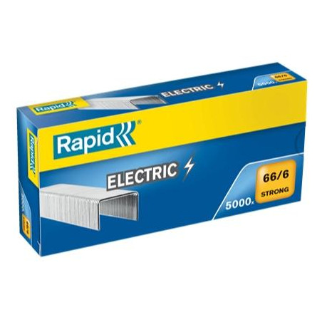 (24867800) RAPID GRAPAS STRONG 66/6 ELECTRIC GALVANIZADAS -CAJA DE 5000-