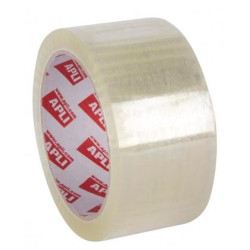 (11590) APLI PRECINTO PREMIUM SIN RUIDO PVC SOLVENTE 32 MICRAS ROLLO 48MMX66M TRANSPARENTE