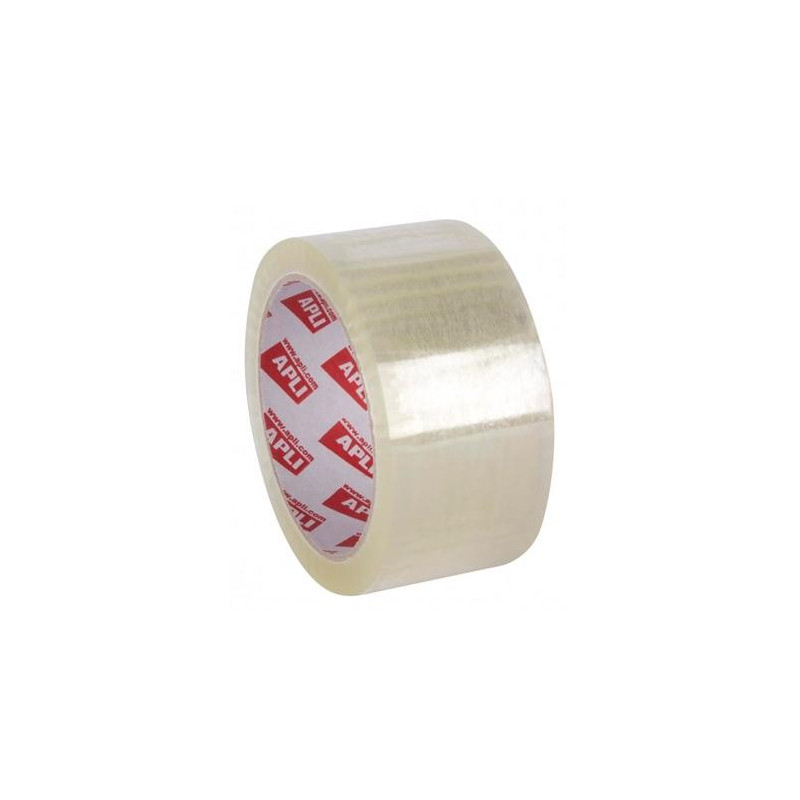 (11590) APLI PRECINTO PREMIUM SIN RUIDO PVC SOLVENTE 32 MICRAS ROLLO 48MMX66M TRANSPARENTE (11590) APLI PRECINTO PREMIUM SIN RUIDO PVC SOLVENTE 32 MICRAS ROLLO 48MMX66M TRANSPARENTE