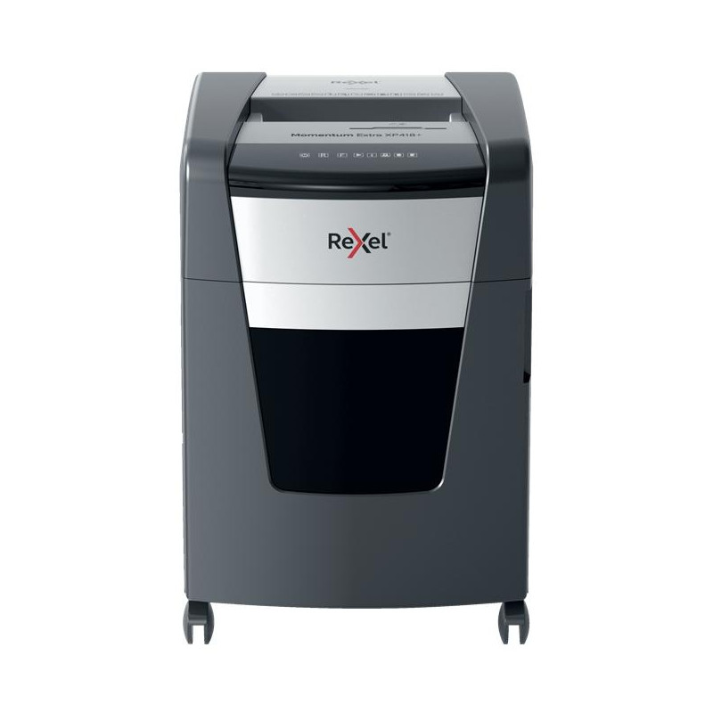 (2021418XEU) REXEL DESTRUCTORA MODELO MOMENTUM X418+ NEGRO/PLATA (2021418XEU) REXEL DESTRUCTORA MODELO MOMENTUM X418+ NEGRO/PLATA