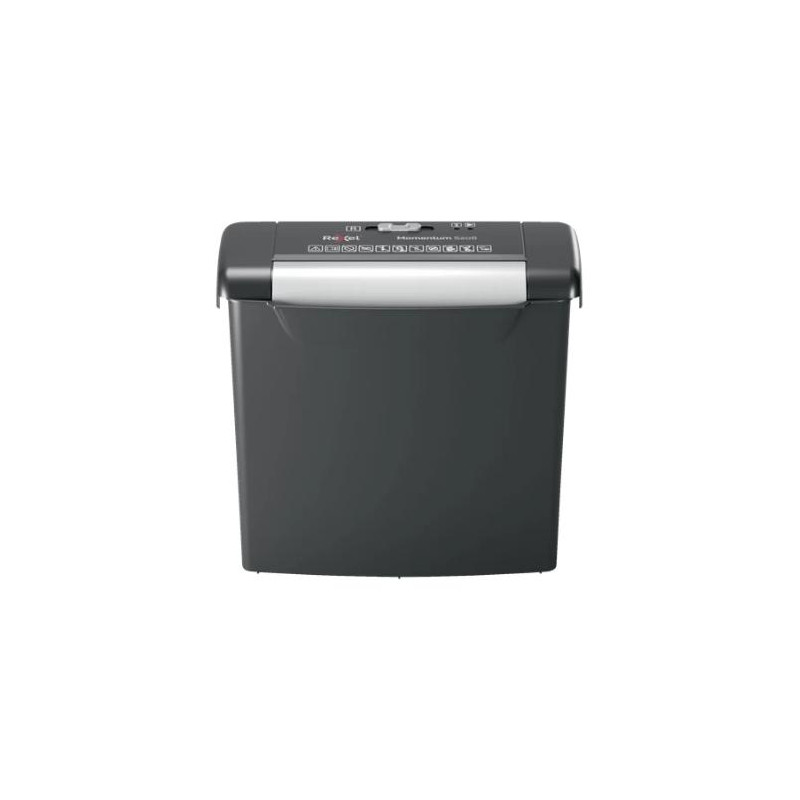(2104568EU) REXEL DESTRUCTORA MANUAL MOMENTUN S206 CORTE A TIRAS 6MM HASTA 6H A LA VEZ NEGRO