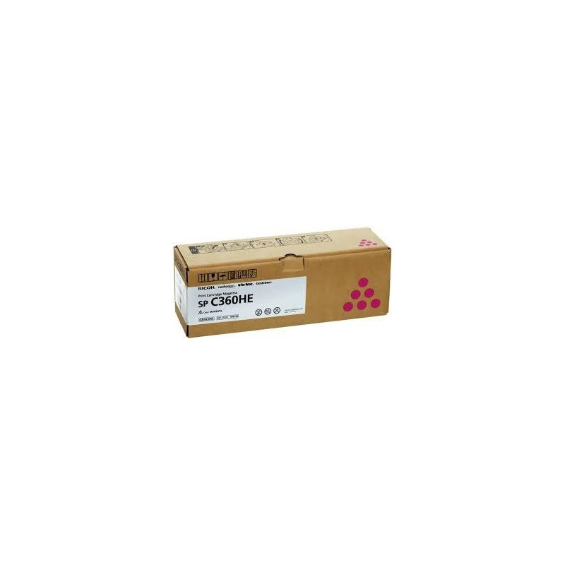 (408186) RICOH CARTUCHO DE TÓNER MAGENTA SPC360HE (408186) RICOH CARTUCHO DE TÓNER MAGENTA SPC360HE