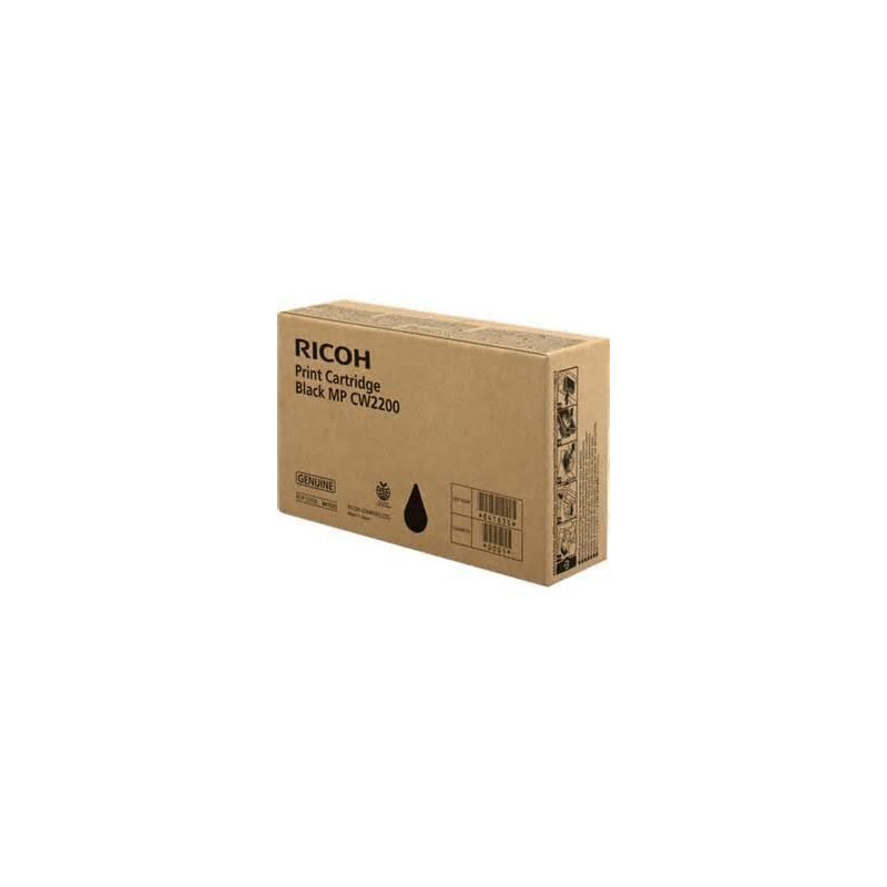 (841635) RICOH CARTUCHO DE TINTA NEGRO MULTIFUNCIONAL PLANOS COLOR MP CW2200SP