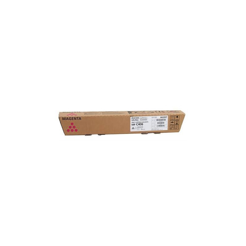(842097) RICOH TONER MAGENTA MP-C306 / MP-C307 / MP-C406 (842097) RICOH TONER MAGENTA MP-C306 / MP-C307 / MP-C406