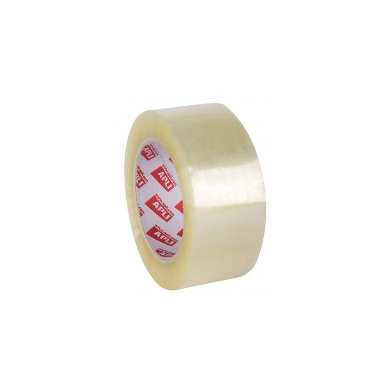 (13336) APLI PRECINTO ESTÁNDAR SIN RUIDO 28 MICRAS ROLLO 48MMX132M PP ACRÍLICO TRANSPARENTE (13336) APLI PRECINTO ESTÁNDAR SIN RUIDO 28 MICRAS ROLLO 48MMX132M PP ACRÍLICO TRANSPARENTE