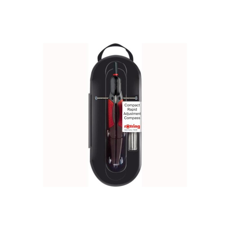 (S0676580) ROTRING COMPÁS MICROMÉTRICO DE AJUSTE RÁPIDO NEGRO BLISTER (S0676580) ROTRING COMPÁS MICROMÉTRICO DE AJUSTE RÁPIDO NEGRO BLISTER