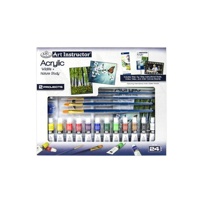 (AIS-104) ROYAL LANGNICKEL JUEGO DE PINTURAS ACRÍLICAS ART INSTRUCTOR (AIS-104) ROYAL LANGNICKEL JUEGO DE PINTURAS ACRÍLICAS ART INSTRUCTOR
