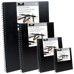 (RSB-A6) ROYAL LANGNICKEL CUADERNO DE BOCETOS A6 ESPIRAL TAPA DURA