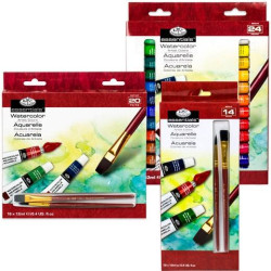 (WAT12) ROYAL LANGNICKEL SET DE 12 COLORES DE ACUARELAS TUBO 12ML SURTIDOS