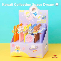 (EZV-2687) ROYMART BOLIS GEL SPACE DREAM COLORES SURTIDOS EXPOSITOR 36 UD