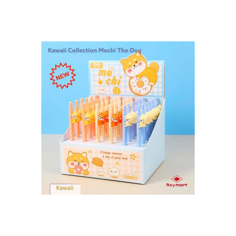 (EZV-2889) ROYMART BOLIS MOCHI CLICK PEN SURTIDOS EXPOSITOR 36 UD (EZV-2889) ROYMART BOLIS MOCHI CLICK PEN SURTIDOS EXPOSITOR 36 UD