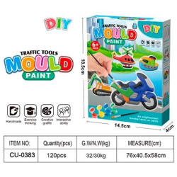 (CU-0383) ROYMART SET DE PINTURA MOLDE TRAFIC TOOLS