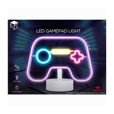 (NH-378) ROYMART LÁMPARA DE NEÓN FIGURA GAMEPAD