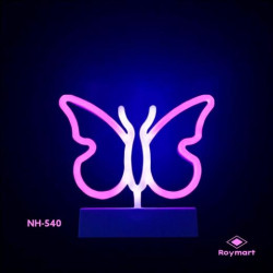 (NH-540) ROYMART LÁMPARA DE NEÓN FIGURA BUTTERFLY
