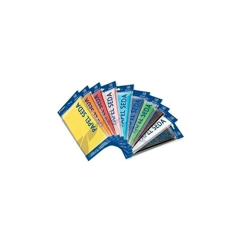 (S0718114) SADIPAL PAPEL DE SEDA PARA MANUALIDADES HOJA DE 50X75CM VERDE BOLSA 26 HOJAS (S0718114) SADIPAL PAPEL DE SEDA PARA MANUALIDADES HOJA DE 50X75CM VERDE BOLSA 26 HOJAS