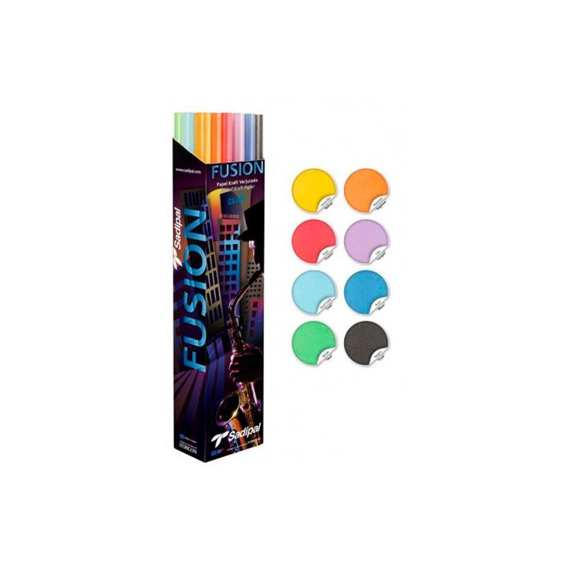 (S0310010) SADIPAL CAJA EXPOSITORA 30 ROLLOS PAPEL KRAFT VERJURADO 65GR 1X3M FUSIÓN COLLECTION NUEVO SURTIDO (S0310010) SADIPAL CAJA EXPOSITORA 30 ROLLOS PAPEL KRAFT VERJURADO 65GR 1X3M FUSIÓN COLLECTION NUEVO SURTIDO