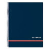(512409064) SAFTA BLOC ESPIRAL A4 MICRO 120H 5X5 T/DURAS FORRADAS EL GANSO "CLASSIC"