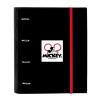 (512349666) SAFTA CARPETA DE ANILLAS 4X35MM C/RECAMBIO 100H A4 T/DURAS CIERRE C/GOMA MICKEY MOUSE "MICKEY MOOD"