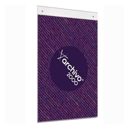 (10704 CS TP) ARCHIVO 2000 EXPOSITOR MURAL CON TALADROS DIN A4 VERTICAL 210X325MM CRISTAL TRANSPARENTE