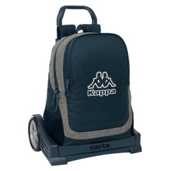 (612475860) SAFTA MOCHILA 665 + CARRO EVOLUTION KAPPA "DARK NAVY"