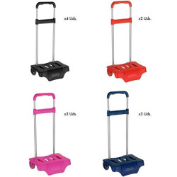 (641074905) SAFTA EXPOSITOR 12 CARROS PORTAMOCHILAS MOD.905 TROLLEYS COLORES SURTIDOS
