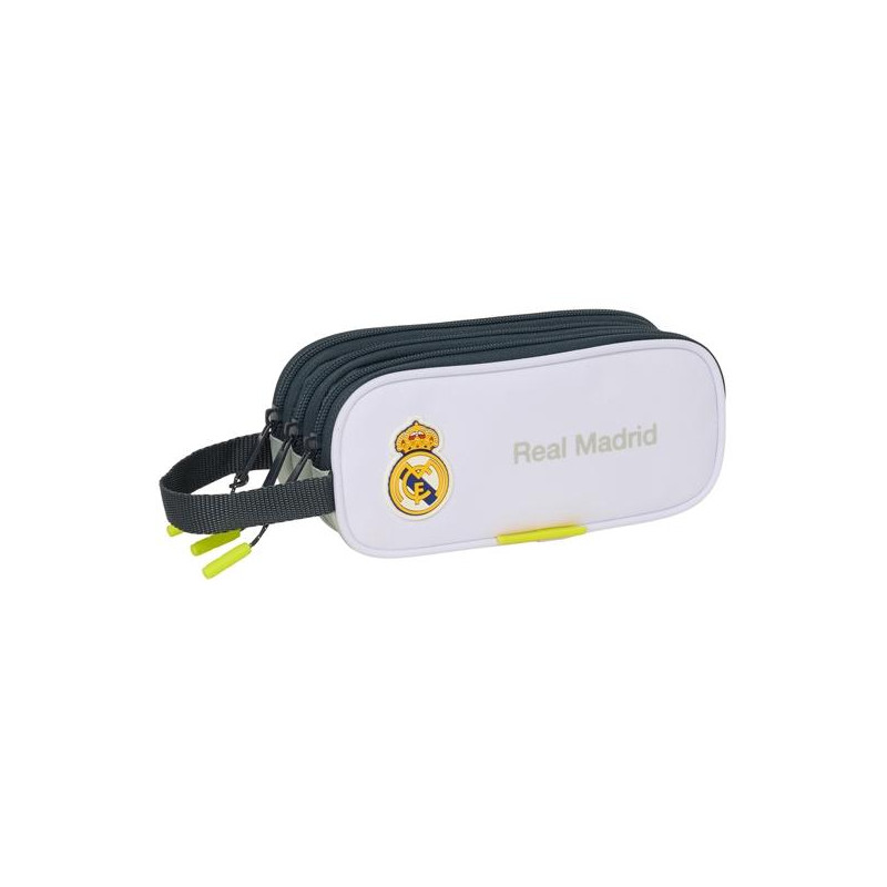 (812554635) SAFTA PORTATODO TRIPLE REAL MADRID EQUIPACIÓN 25/26 (812554635) SAFTA PORTATODO TRIPLE REAL MADRID EQUIPACIÓN 25/26