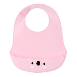 (822107922) SAFTA BABERO DE SILICONA "KOALA" PINK
