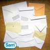 (141507) SAM BOLSA DIN K5 VERSAM 160 C AUTOADHESIVO CON TIRA DE SILICONA 162X229 80 GRAMOS KRAFT 250 SOBRES