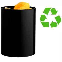 (2000 NE) ARCHIVO 2000 PAPELERA SOSTENIBLE 18L 260X335MM POLIESTIRENO 100% RECICLADO Y RECICLABLE NEGRO