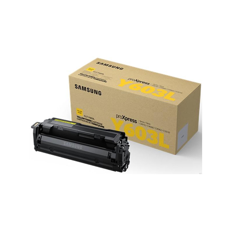 (SU557A) SAMSUNG TONER AMARILLO STANDARD SL-C4010ND / C4060FX / CLT-Y603L (SU557A) SAMSUNG TONER AMARILLO STANDARD SL-C4010ND / C4060FX / CLT-Y603L