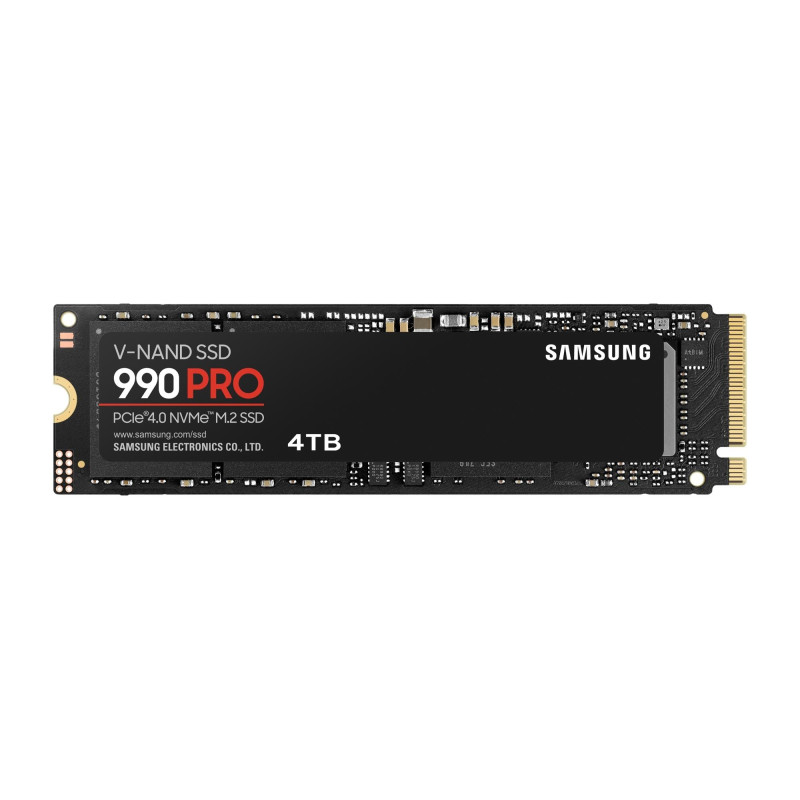 (MZ-V9P4T0BW) SAMSUNG DISCO DURO SÓLIDO SSD M.2 990 PRO 4TB PCI EXPRESS 4.0 NVME V-NAND MLC (MZ-V9P4T0BW) SAMSUNG DISCO DURO SÓLIDO SSD M.2 990 PRO 4TB PCI EXPRESS 4.0 NVME V-NAND MLC