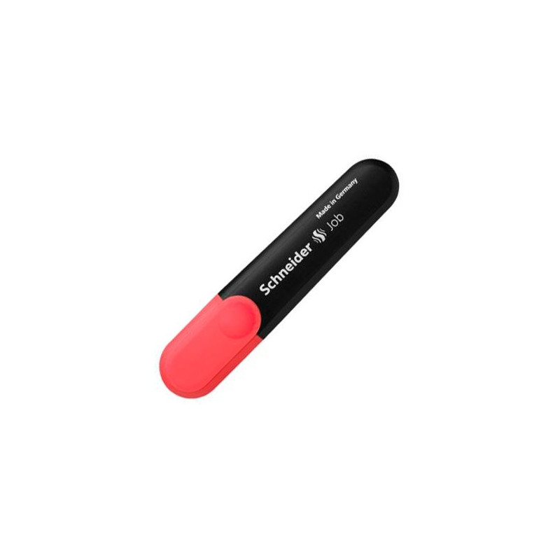 (SH1502) SCHNEIDER MARCADOR FLUORESCENTE JOB RECARGABLE ROJO CAJA 10 UD (SH1502) SCHNEIDER MARCADOR FLUORESCENTE JOB RECARGABLE ROJO CAJA 10 UD
