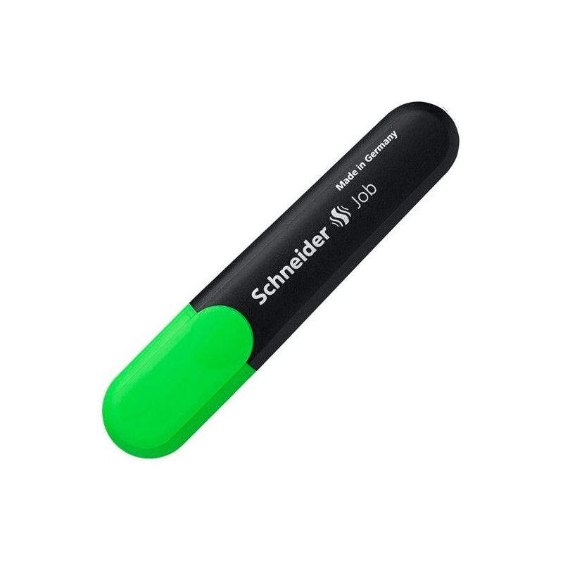 (SH1504) SCHNEIDER MARCADOR FLUORESCENTE JOB RECARGABLE VERDE CAJA 10 UD (SH1504) SCHNEIDER MARCADOR FLUORESCENTE JOB RECARGABLE VERDE CAJA 10 UD