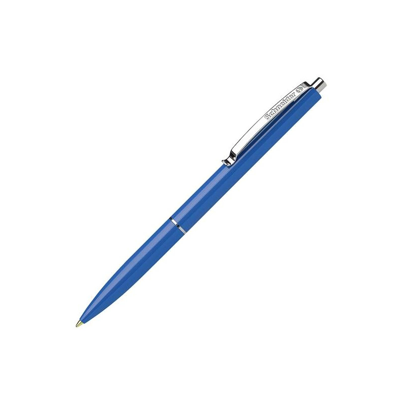 (SH3083) SCHNEIDER BOLÍGRAFO FINO K15 CON CLIP METÁLICO RECARGABLE AZUL