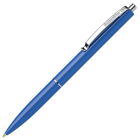 (SH3083) SCHNEIDER BOLÍGRAFO FINO K15 CON CLIP METÁLICO RECARGABLE AZUL
