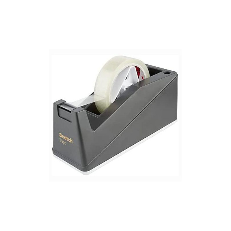 (7000080564) SCOTCH DISPENSADOR PARA ROLLOS DE HASTA 25MM X 66 METROS NEGRO (7000080564) SCOTCH DISPENSADOR PARA ROLLOS DE HASTA 25MM X 66 METROS NEGRO