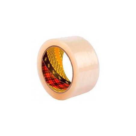 (7000095501) SCOTCH CINTA DE EMBALAJE 309 TRANSPARENTE / PP BAJO RUIDO / 50MM X 66M -PACK 6-