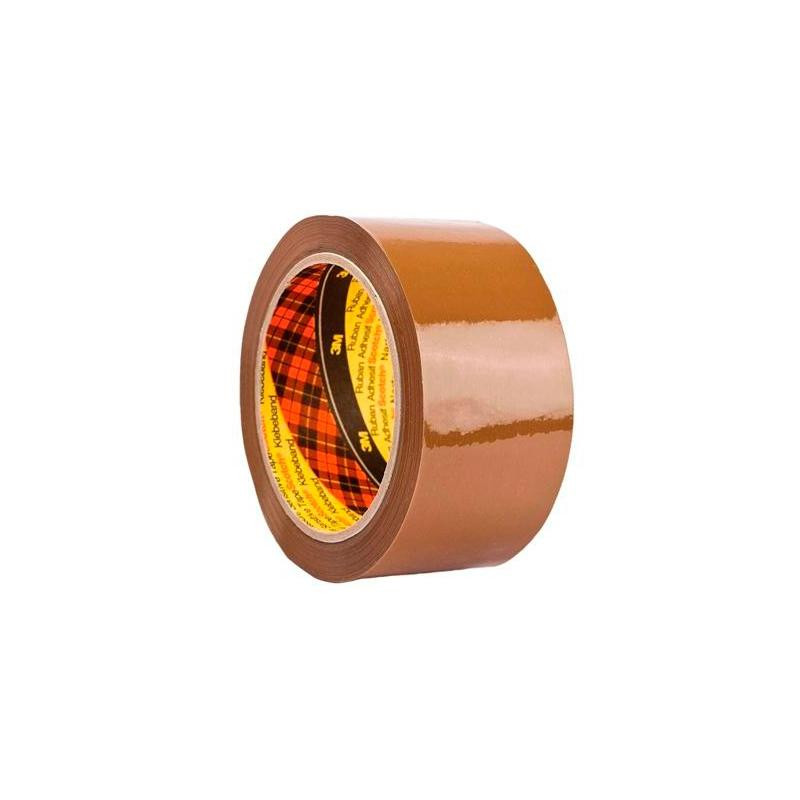 (7000095502) SCOTCH CINTA DE EMBALAJE 309 MARRÓN / PP BAJO RUIDO / 50MM X 66M - PACK 6-