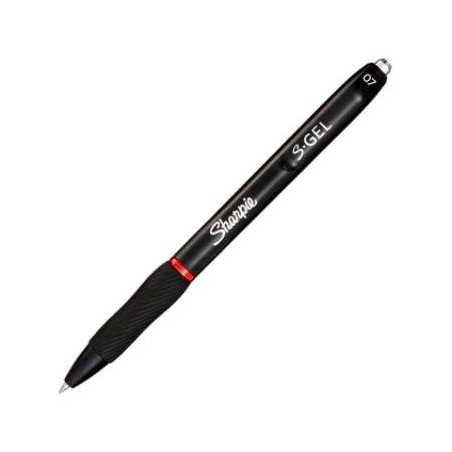 (2136599) SHARPIE BOLÍGRAFO S-GEL PUNTA MEDIA 0.7MM ROJO