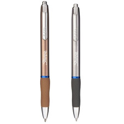 (2162642) SHARPIE BOLÍGRAFO S-GEL METALLIC TINTA AZUL PUNTA MEDIA 0.7MM PLATEADO Y COBRE SURTIDOS